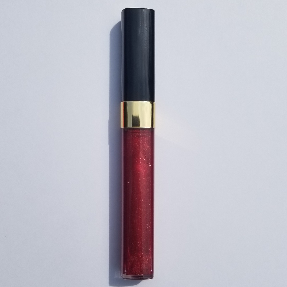 Chanel Glossimer Lip Gloss Glittery Red 04 NEW